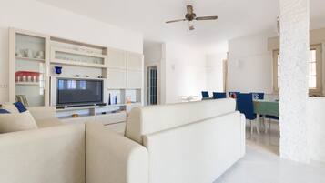 Standard Villa, 3 Bedrooms | Living area | Flat-screen TV