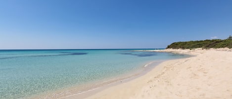 Una spiaggia nelle vicinanze