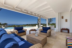 Villa, 5 Bedrooms, Pool Access | Terrace/patio - Villa Leucana (Castrignano del Capo)