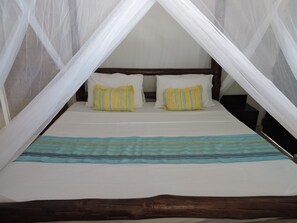 Alpehytte – deluxe, 3 soverom | 3 soverom, blendingsgardiner og sengetøy