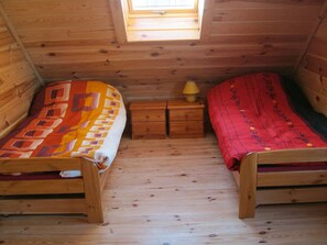Family Cabin, 3 Bedrooms | 2 bedrooms - Domek Nad Jeziorem Białym (Giby)