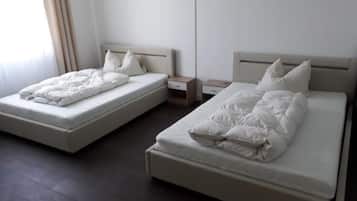 Free WiFi, bed sheets