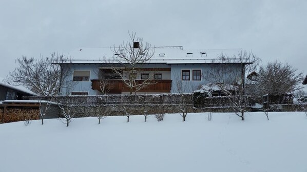 Fassade der Unterkunft