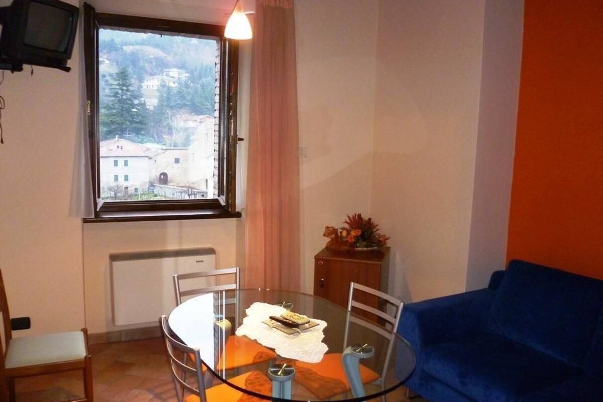 superior double or twin room, sauna, river view | living room | flat-screen tv