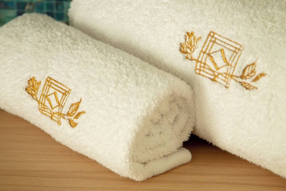 free toiletries, hair dryer, bathrobes, slippers