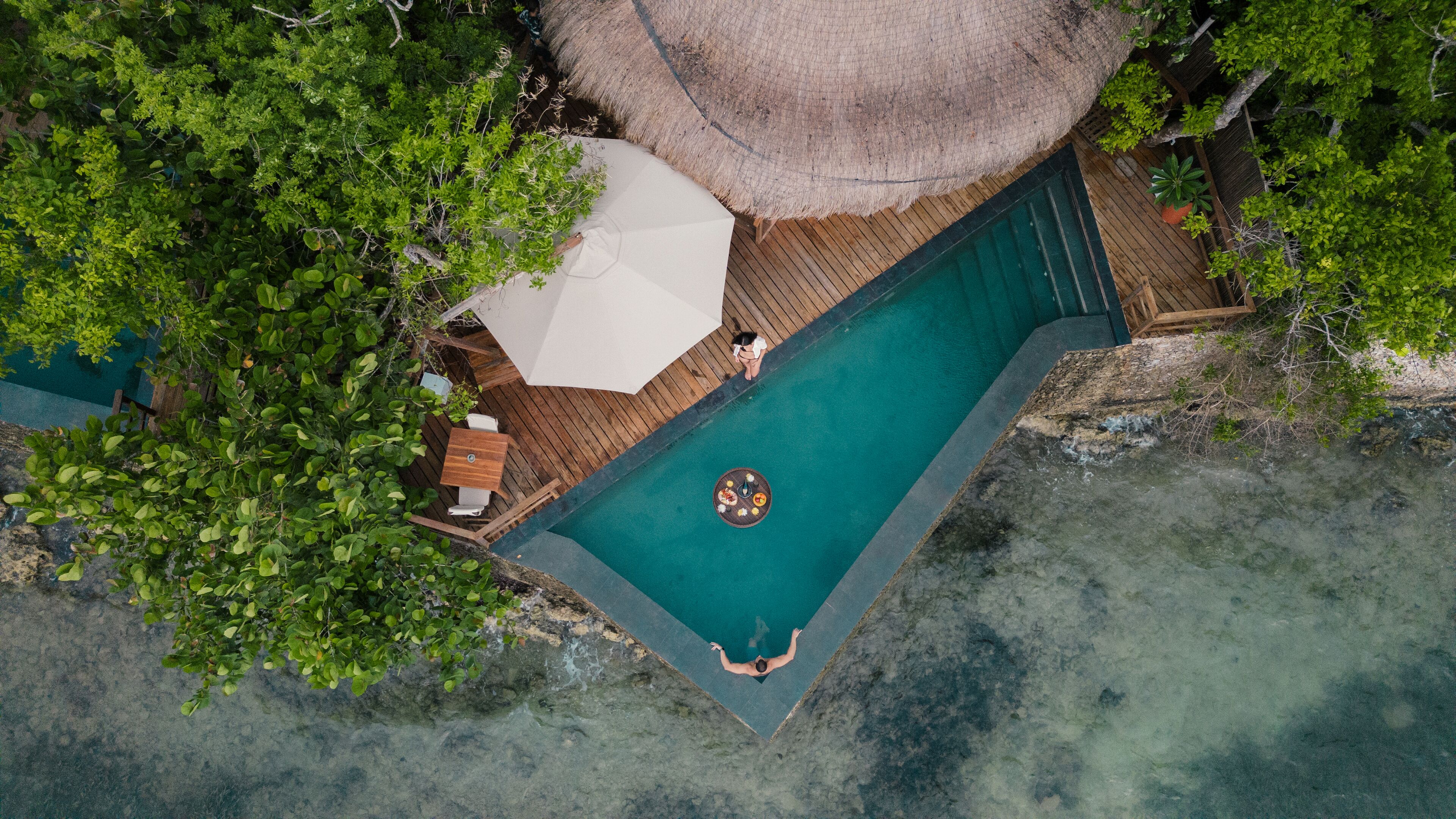 Bungalow, piscina privada (Sea Level) | Terraza o patio