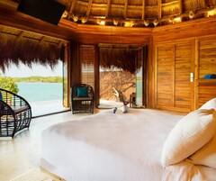 Bungalow, eigener Pool (Sea Level - isleta) | Hochwertige Bettwaren, Minibar, Zimmersafe, Schreibtisch