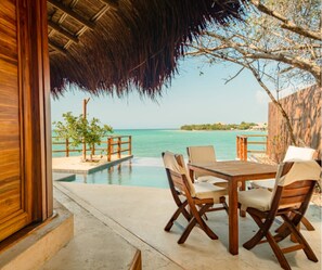 Bungalow, Private Pool (Sea Level - isleta) | Premium bedding, minibar, in-room safe, desk