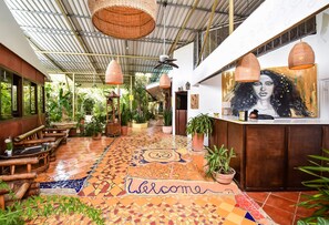 Reception - Jacaranda Hotel & Jungle Garden (Cahuita)