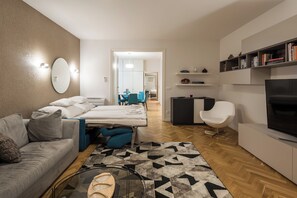 Leilighet – classic, 1 soverom | 2 soverom, skrivebord og wi-fi (inkludert)