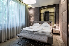 Leilighet – superior, 2 soverom | 2 soverom, skrivebord og wi-fi (inkludert)