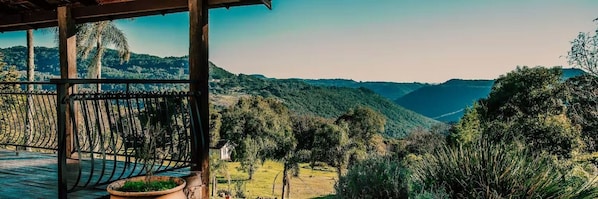 Vue depuis l’hébergement