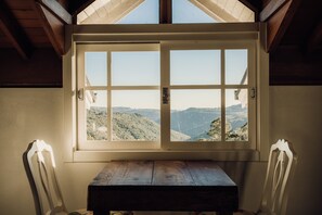 Vue sur les montagnes