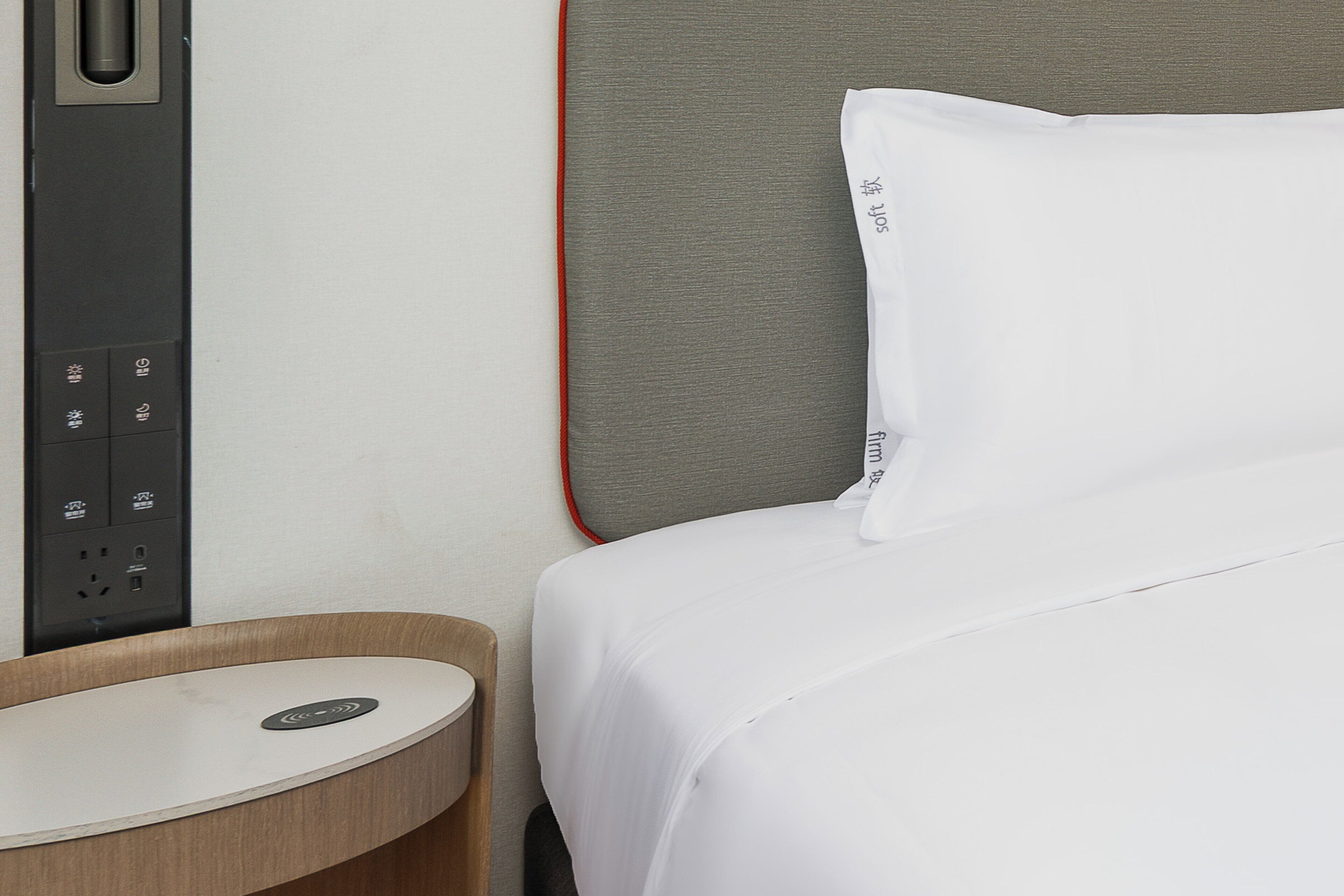 Premium bedding, down comforters, blackout drapes, free WiFi