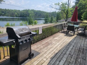 Chalet Supérieur, 4 chambres, cuisine, vue lac | Terrasse/Patio