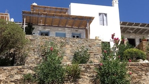 Front of property - Sea View Villa at Livadi (Serifos)