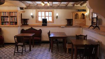 Área de estar no saguão