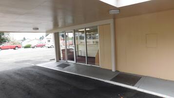 Entrada de la propiedad