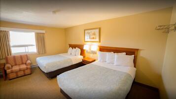 Room, 2 Queen Beds | Blackout curtains, free WiFi, bed sheets