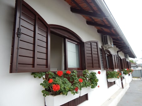 Detalle exterior. Pousada Oma Helga