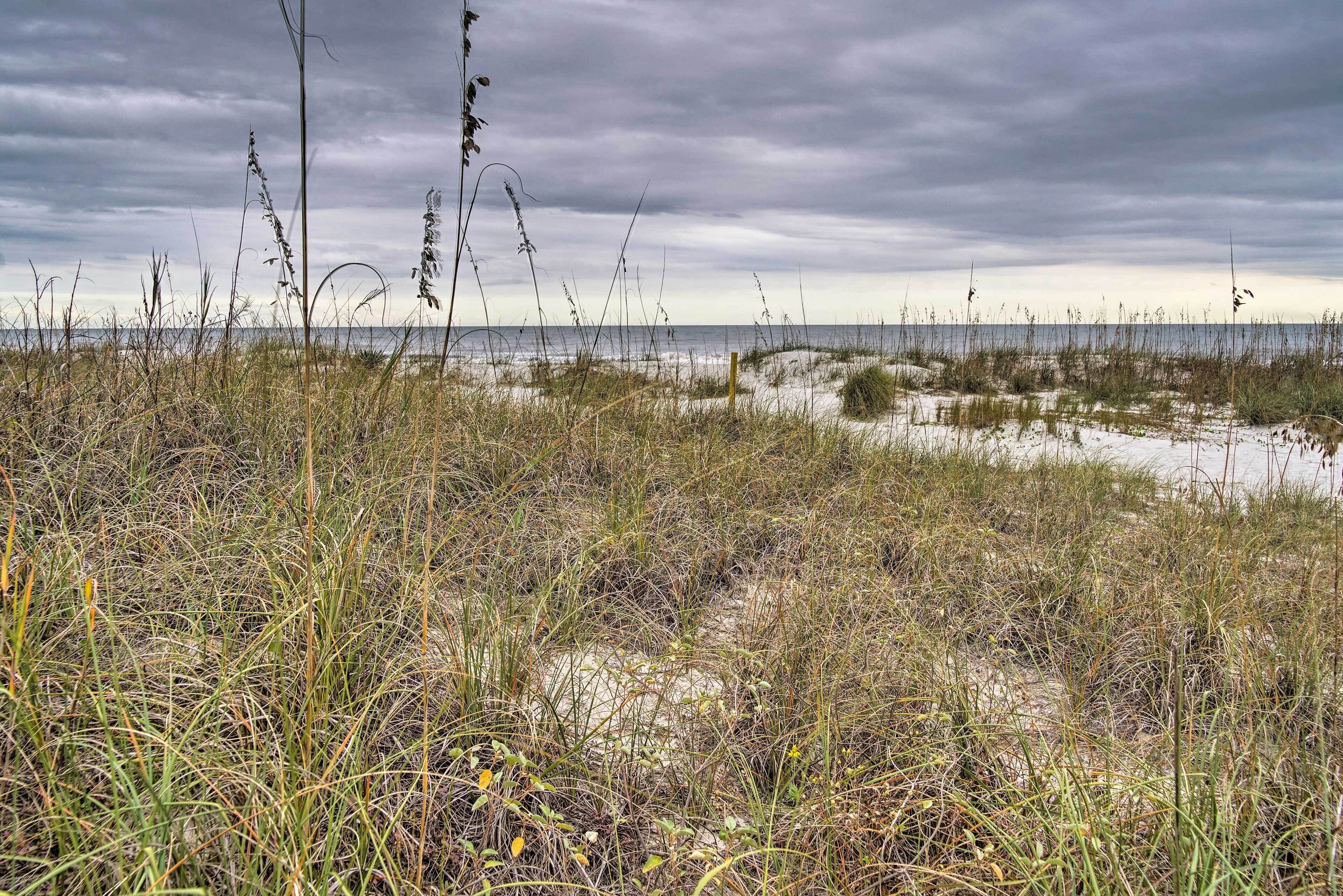 Beach nearby