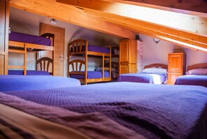 Family Room, Shared Bathroom (10 people) | 1 bedroom, in-room safe, blackout curtains, rollaway beds