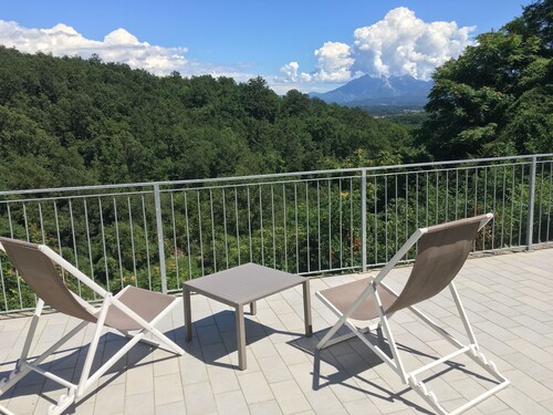 Das Dorf Tresana "Casa Marina" große Terrasse mit spektakulärer Aussicht