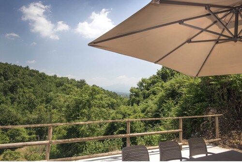 Das Dorf Tresana "Casa Marina" große Terrasse mit spektakulärer Aussicht