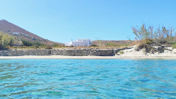 Unclassified image, 1 of 49, button - Beachfront - Authentic- Idyllic- Relaxing -Homey - Sleeps 9 - Close to Naoussa  (Paros)