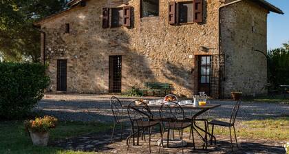 Capanna, Typical Tuscan Farmhouse With Fruit Garden