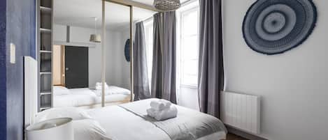 1 Schlafzimmer, Bügeleisen/Bügelbrett, kostenloses WLAN, Bettwäsche