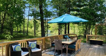 Pine Creek Cove 3 Bed 2 Bath Secluded, pond/creek! WiFi & Sat. Near Trails