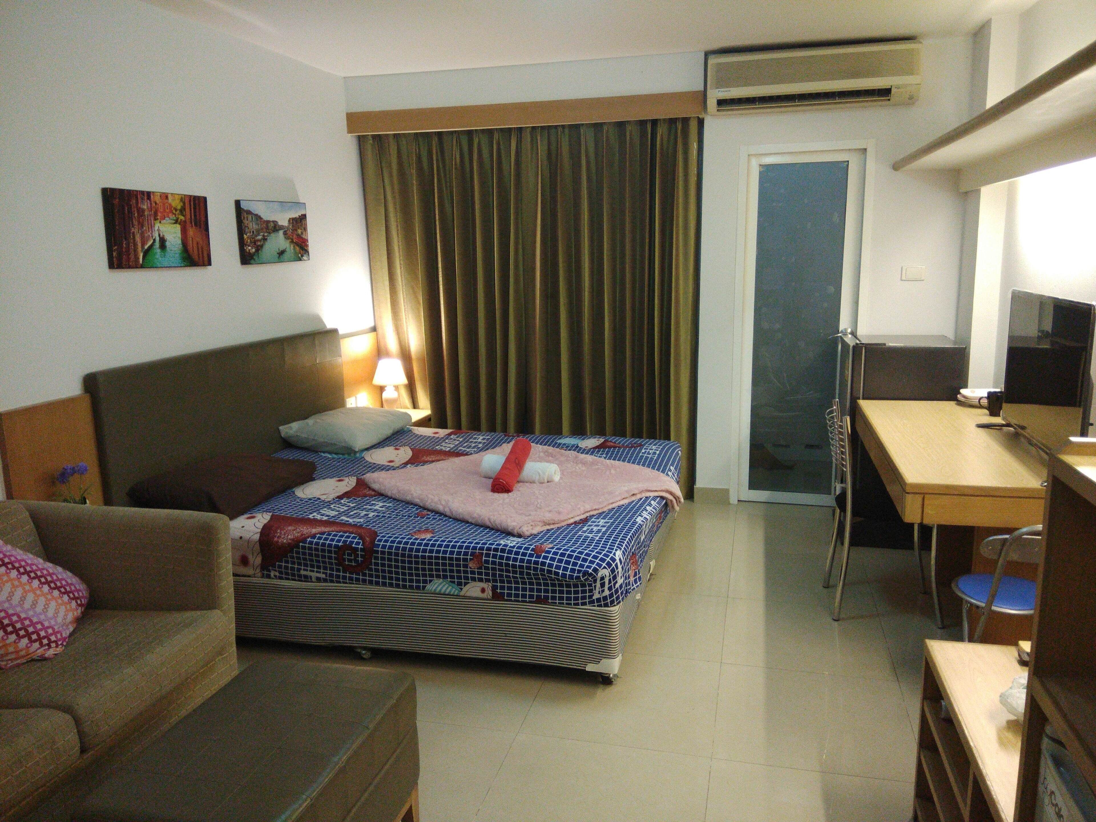 1 bedroom, iron/ironing board, Internet, bed sheets