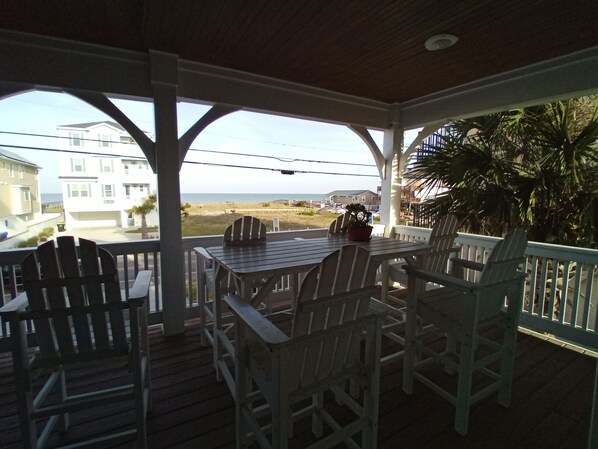 Restauration en plein air