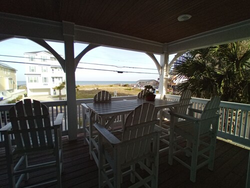 Great Ocean Views - right across the street from the beach!