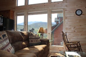 Smart TV, fireplace, video games, DVD player