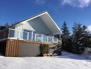 Panoramic House, 1 Bedroom, Mountain View (Torran View Lodge) | Terrace/patio - Torran View (Inverness)