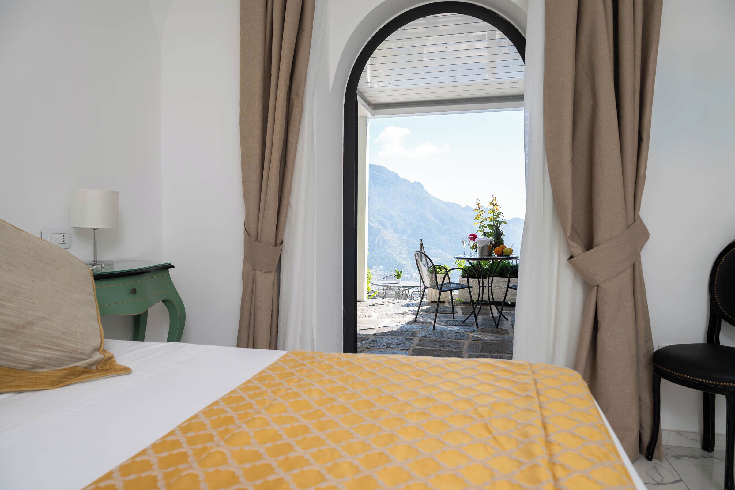 Superior-Doppelzimmer, Terrasse, Meerblick
