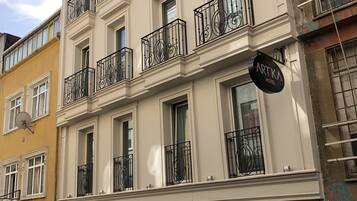 Entrada de la propiedad