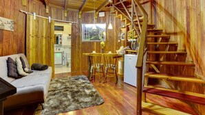 Chalet, 1 Bedroom | Living area