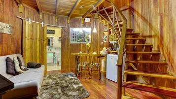 Chalet, 1 Bedroom | Living area | LED TV