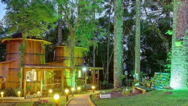 Front of property - evening/night