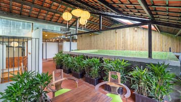 Terrasse sur le toit