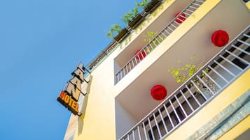 Fassade der Unterkunft