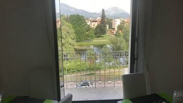 Vue depuis lâhĂ©bergement