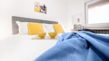 1 dormitorio, ropa de cama de alta calidad, colchones viscoelásticos