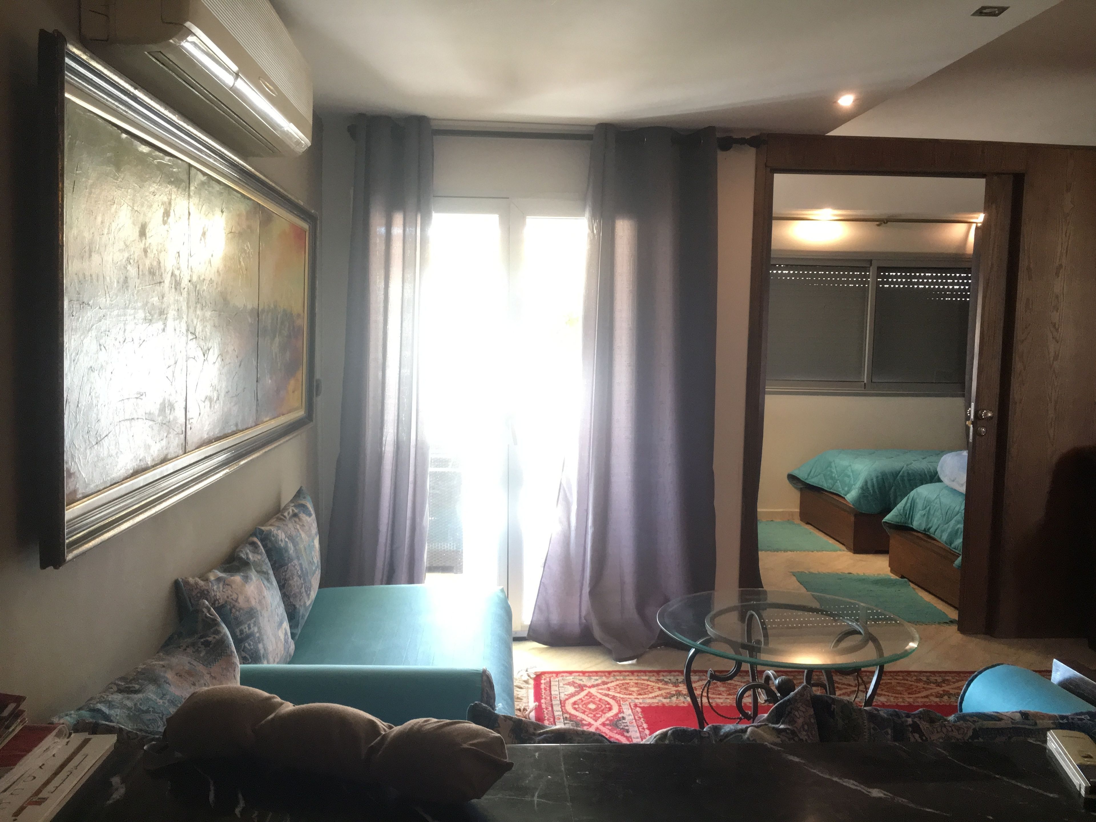 1 bedroom, down duvets, blackout curtains, iron/ironing board