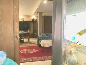 1 Schlafzimmer, Daunenbettdecken, Verdunkelungsvorhänge