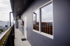 Façade de l’hébergement