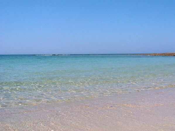 Chaises longues, serviettes de plage